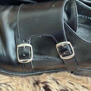 The Generic Man L.A. Black Leather Dress Shoes